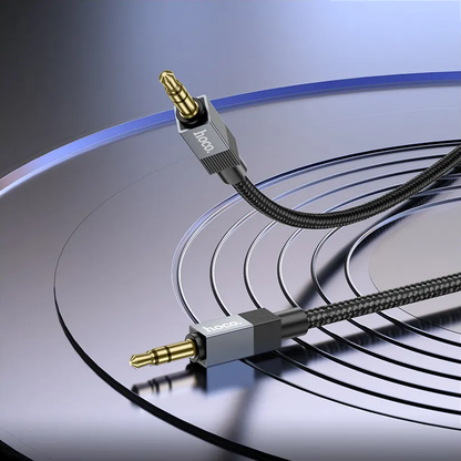 Audio kabel 3.5mm - 3.5mm HOCO UPA32, 1m, Crni
