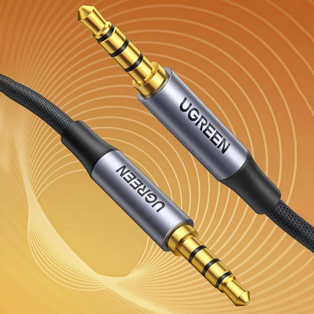 Audio kabel 3.5mm - 3.5mm UGREEN AV183, 3m, Crni