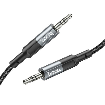 Audio kabel 3.5mm - 3.5mm HOCO UPA23, 1m, Sivi