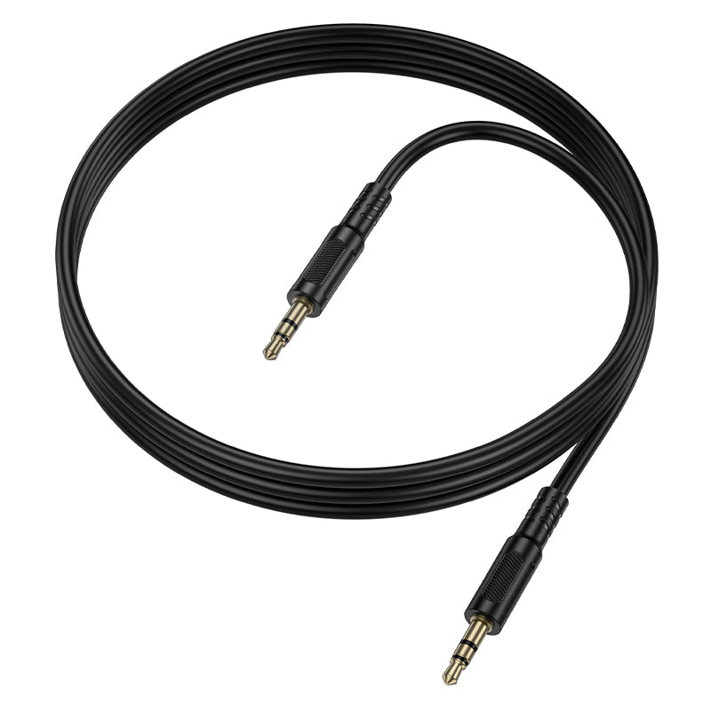 Audio kabel 3.5mm - 3.5mm Borofone BL25 Nice, 1m, Crni