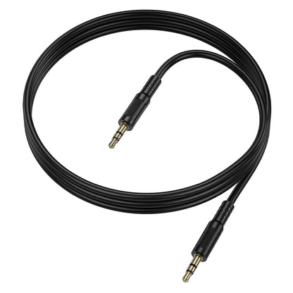 Audio kabel 3.5mm - 3.5mm Borofone BL25 Nice, 1m, Crni