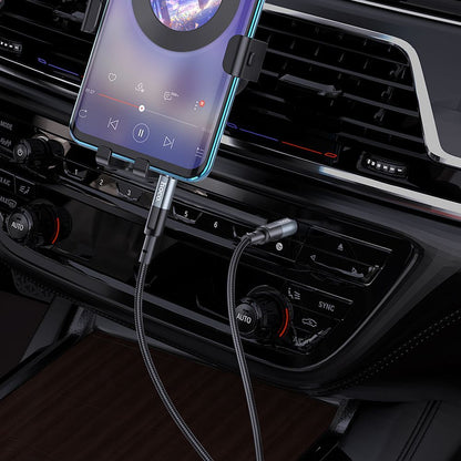 Audio kabel 3.5mm - 3.5mm HOCO UPA22, 1m, Crni