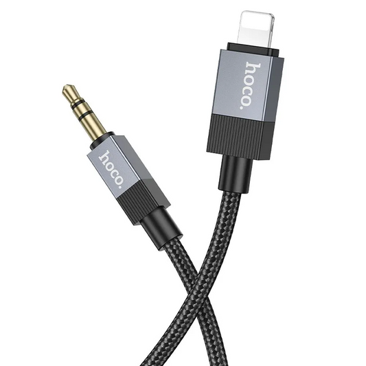 Audio kabel Lightning - 3.5mm HOCO UPA32A, 1m, Crni