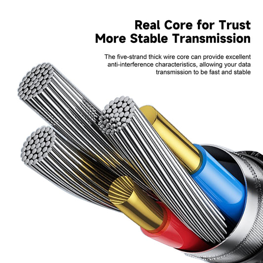 Audio kabel Lightning - 3.5mm Lito LA01L, 1m, Crni