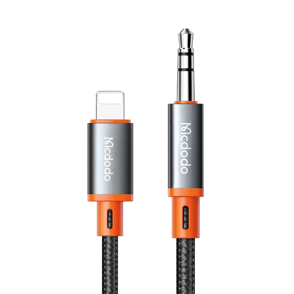 Audio kabel Lightning - 3.5mm McDodo CA-0890, 1.8m, Crni