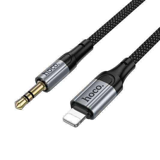 Audio kabel Lightning - 3.5mm HOCO UPA33A, 1.5m, Crni