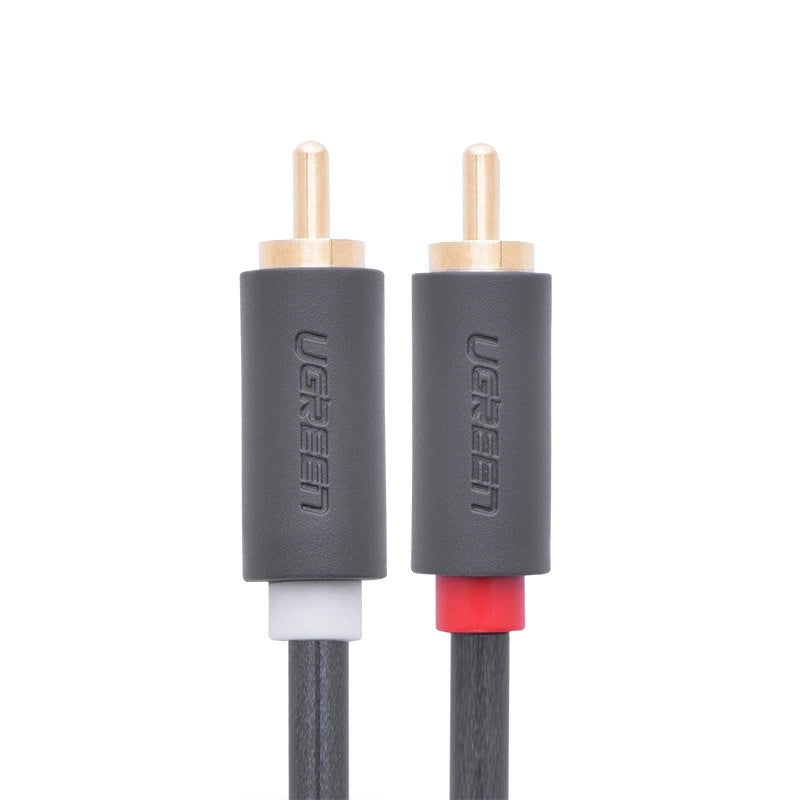 Audio kabel UGREEN AV104, 2 x RCA - 2 x RCA, 2m, Crni