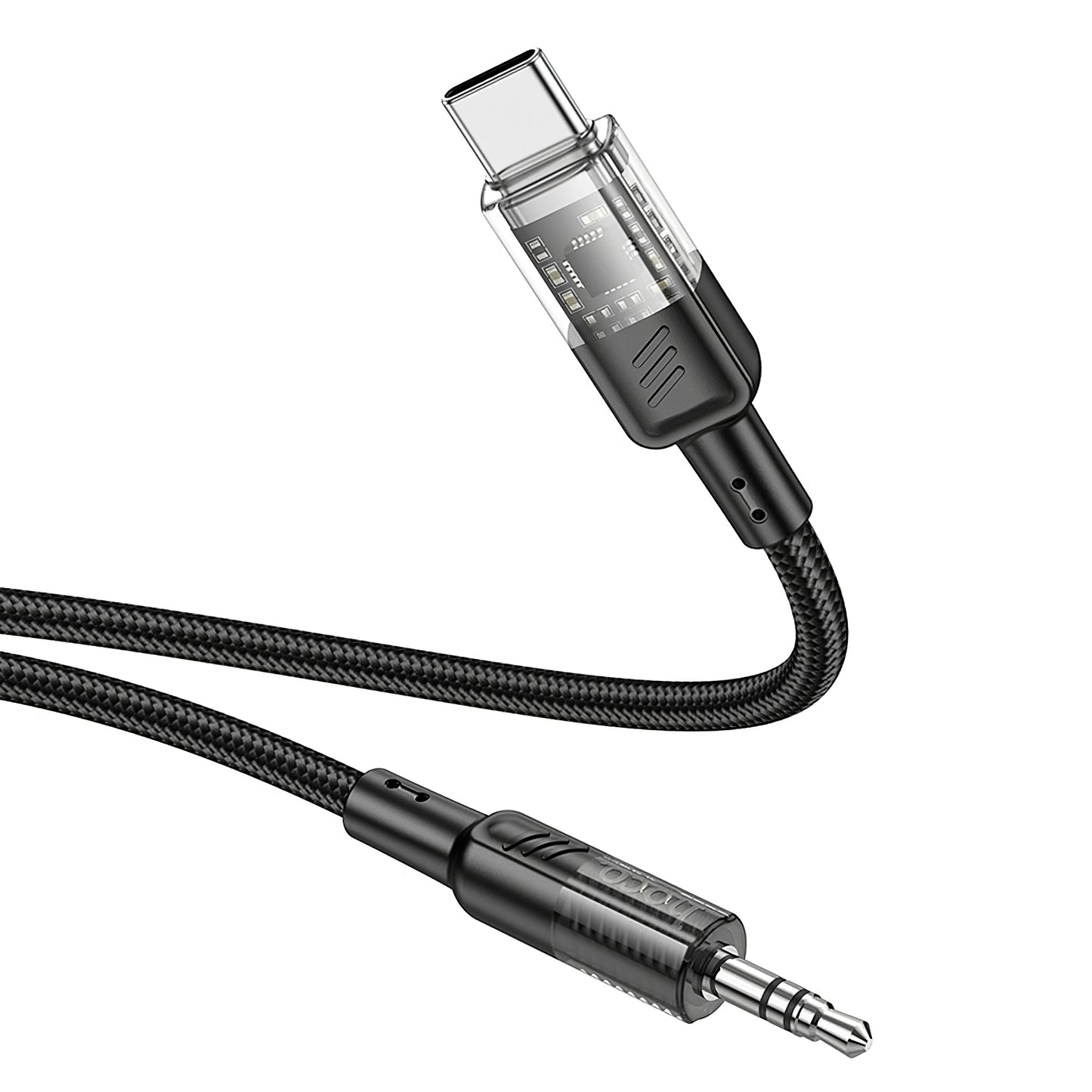 Audio kabel USB-C - 3.5mm HOCO UPA27, 1.2m, Crni