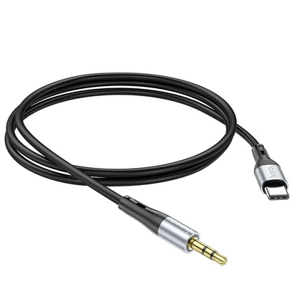 Audio kabel USB-C - 3.5mm HOCO UPA22, 1m, Crni