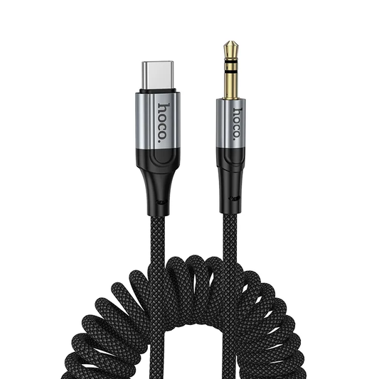 Audio kabel USB-C - 3.5mm HOCO UPA33B, 1.5m, Crni