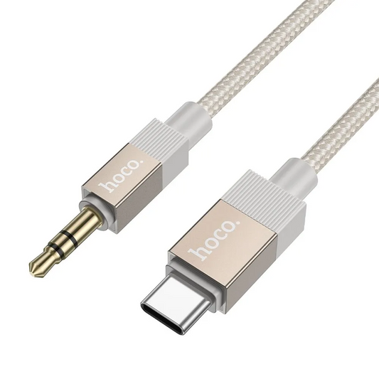 Audio kabel USB-C - 3.5mm HOCO UPA32B, 1m, Zlatni