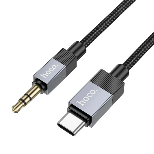 Audio kabel USB-C - 3.5mm HOCO UPA32B, 1m, Crni