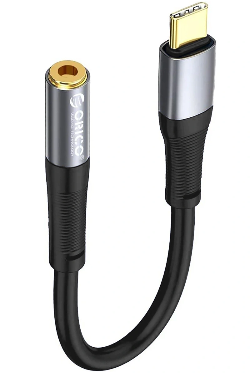 Audio adapter USB-C – 3,5 mm Orico AXC-02, crni