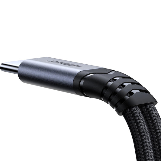 Audio kabel USB-C - 3.5mm / USB-C Joyroom SY-C02, 0.14m, Crni