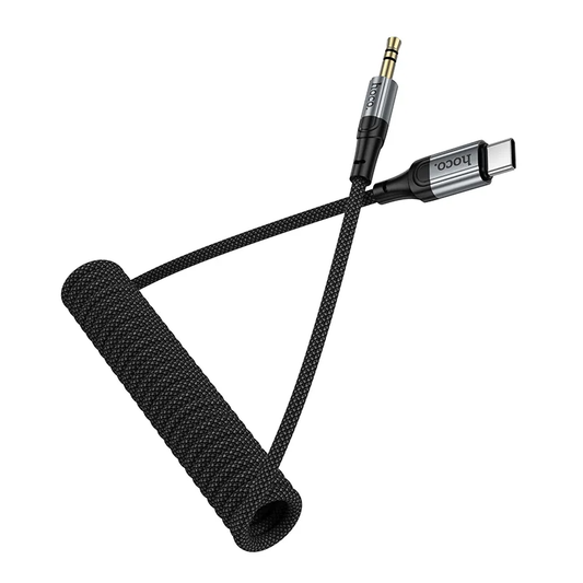 Audio kabel USB-C - 3.5mm HOCO UPA33B, 1.5m, Crni