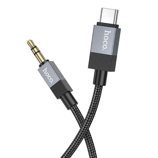 Audio kabel USB-C - 3.5mm HOCO UPA32B, 1m, Crni