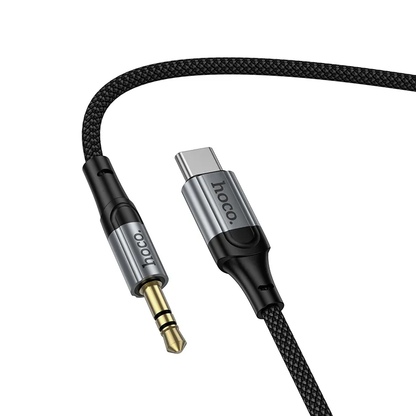 Audio kabel USB-C - 3.5mm HOCO UPA33B, 1.5m, Crni