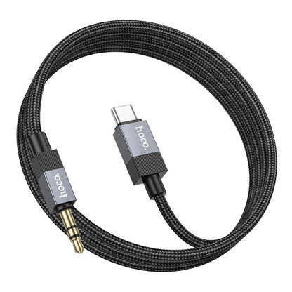 Audio kabel USB-C - 3.5mm HOCO UPA32B, 1m, Crni