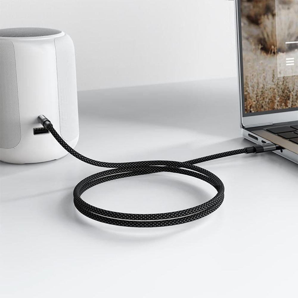 Audio kabel USB-C - 3.5mm Acefast J11, 1m, Crni