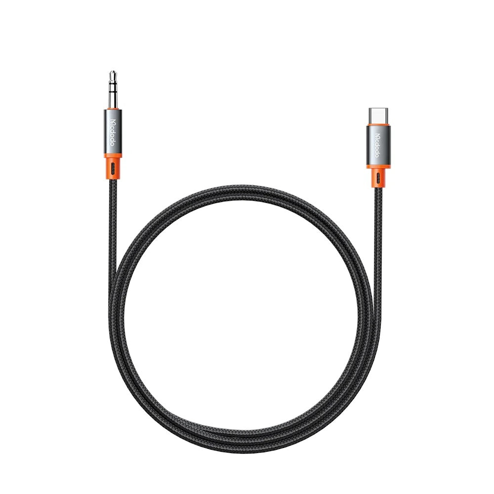 Audio kabel USB-C - 3.5mm McDodo CA-0820 Castle, 1.2m, Crni