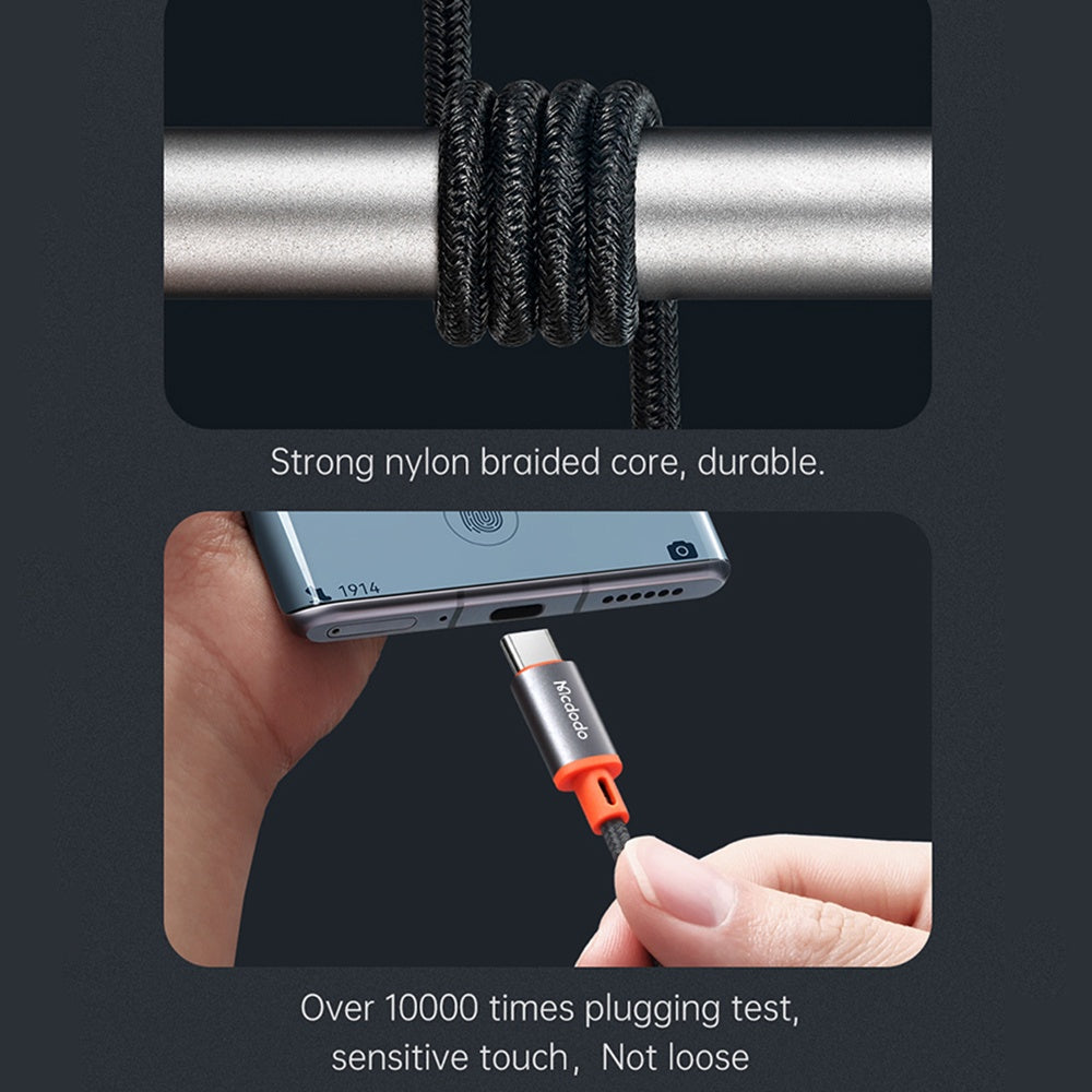 Audio kabel USB-C - 3.5mm McDodo CA-0820 Castle, 1.2m, Crni