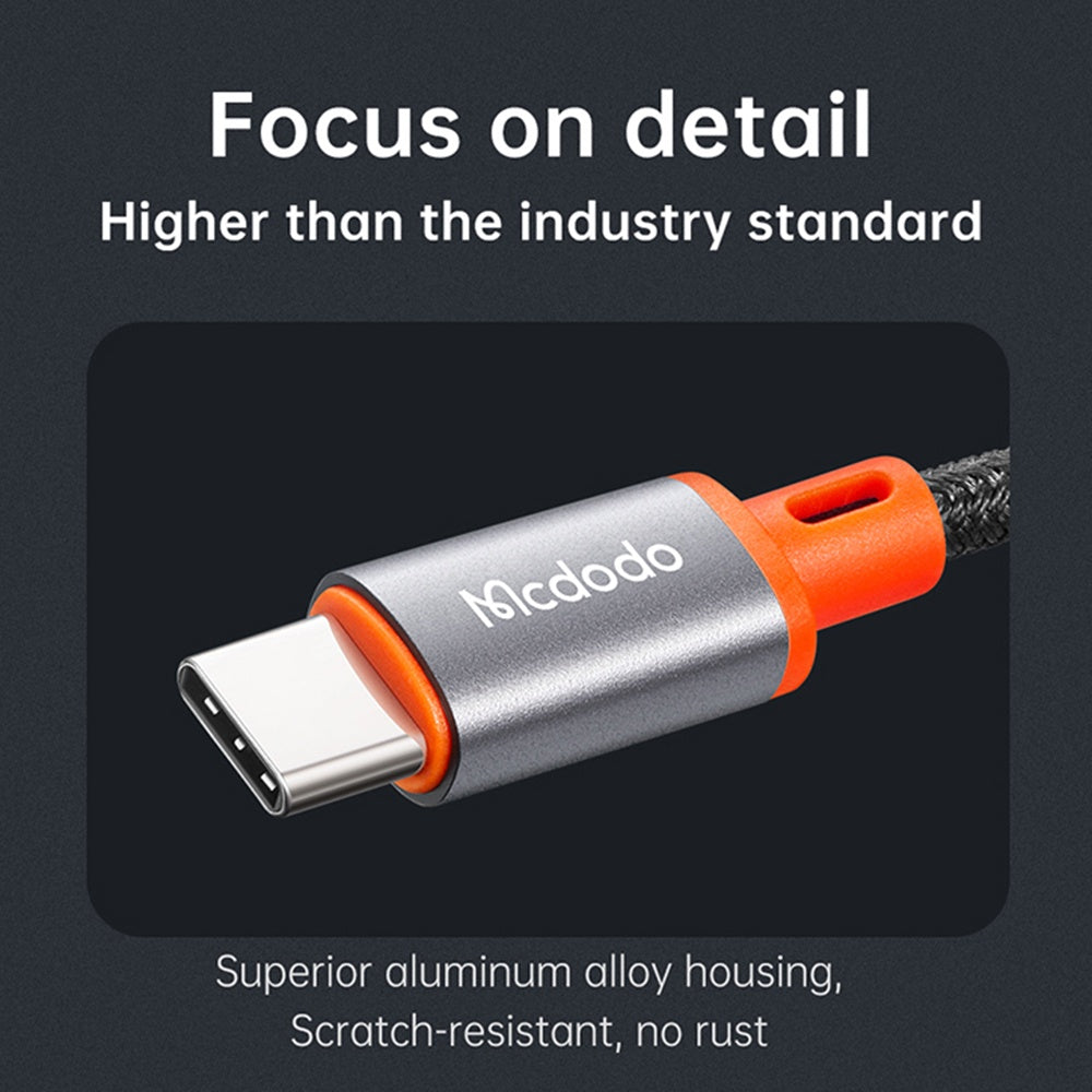 Audio kabel USB-C - 3.5mm McDodo CA-0820 Castle, 1.2m, Crni