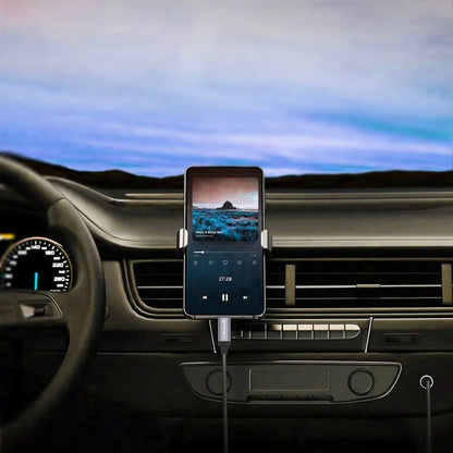 Audio kabel USB-C - 3.5mm Techsuit AC11 FuseXound, 0.5m, Sivi