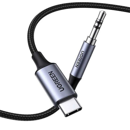 USB-C Audio Kabel - 3.5mm UGREEN CM450 (20192), 1m, Siva