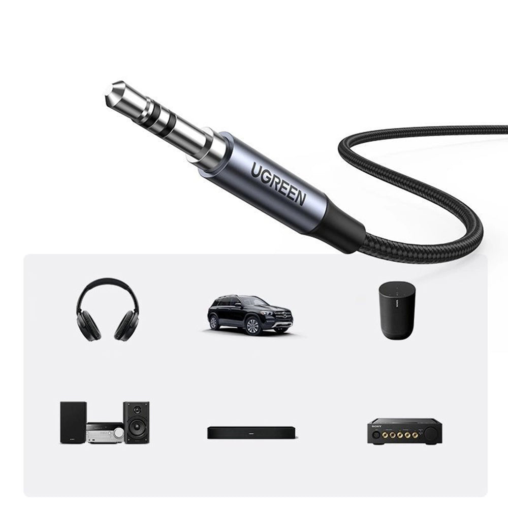 USB-C Audio Kabel - 3.5mm UGREEN CM450 (20192), 1m, Siva