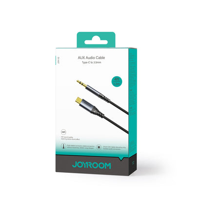 Audio kabel USB-C - 3.5mm Joyroom SY-A07, 1.2m, Crni