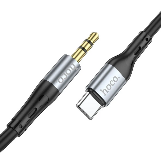 Audio kabel USB-C - 3.5mm HOCO UPA22, 1m, Crni