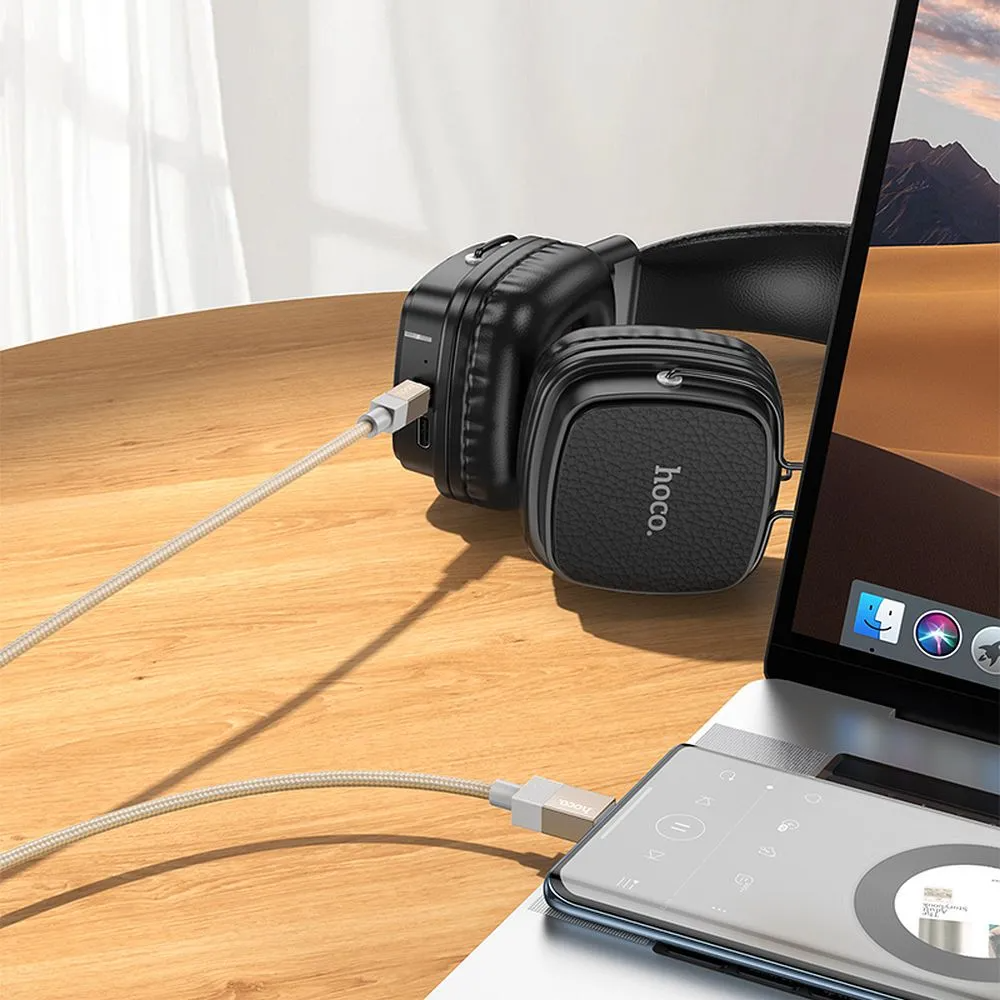 Audio kabel USB-C - 3.5mm HOCO UPA32B, 1m, Crni