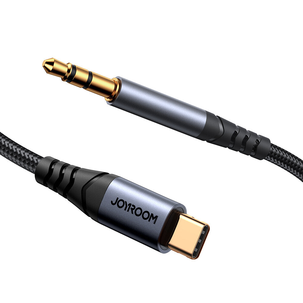 Audio kabel USB-C - 3.5mm Joyroom SY-A07, 1.2m, Crni