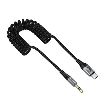 Audio kabel USB-C - 3.5mm HOCO UPA33B, 1.5m, Crni