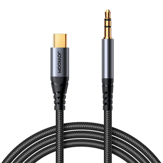 Audio kabel USB-C - 3.5mm Joyroom SY-A07, 1.2m, Crni
