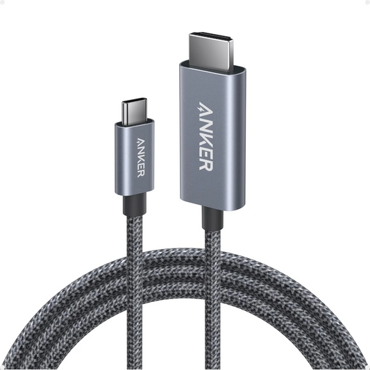 Audio i Video USB-C - HDMI Anker Nano kabel, 1.8m, Sivi A87E0H12