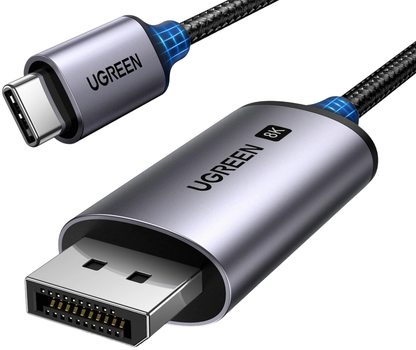 USB-C Audio i Video Kabel - DisplayPort UGREEN CM556 (25157), 1m, Siva