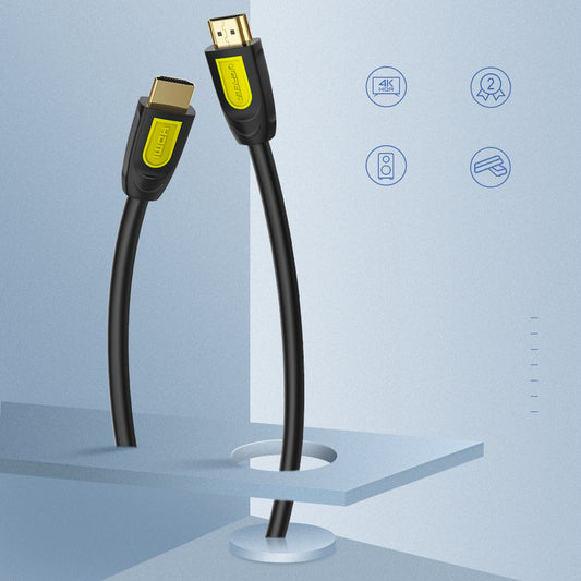 Video kabel UGREEN HD101, HDMI - HDMI, 4K, 2m, Crno Žuti