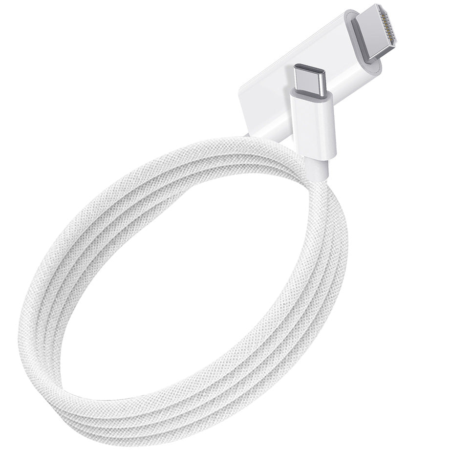 Audio i Video USB-C - HDMI kabel WiWu Wi-PS001, 1.8m, Bijeli