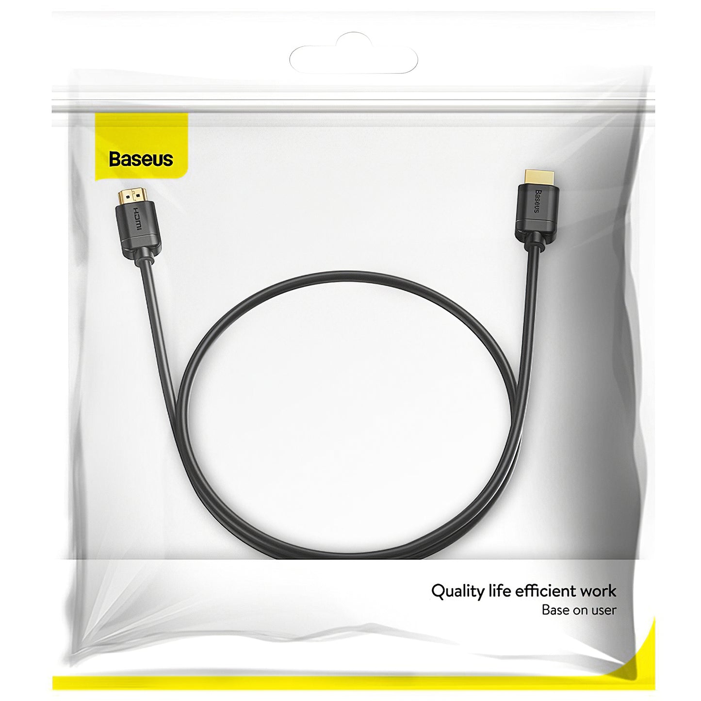 Video kabel Baseus, HDMI - HDMI, 4K, 1m, Crni CAKGQ-A01
