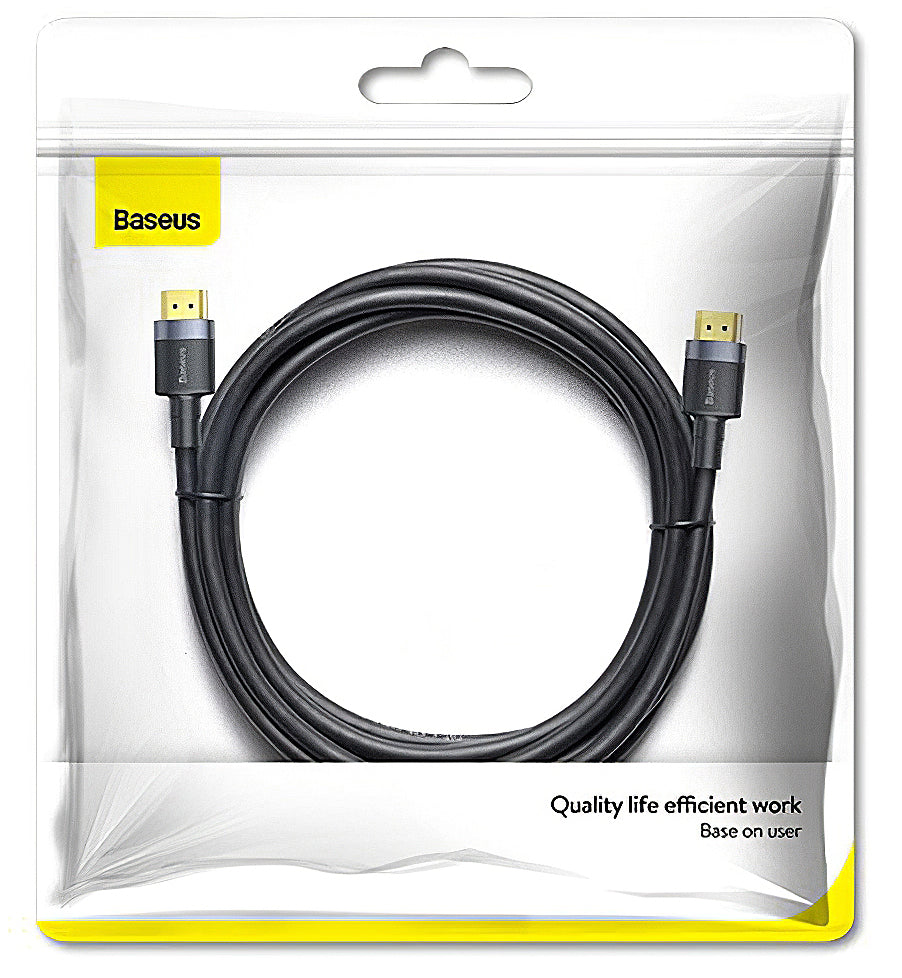 Video kabel Baseus Cafule, HDMI - HDMI, 4K, 1m, Crni CADKLF-E01