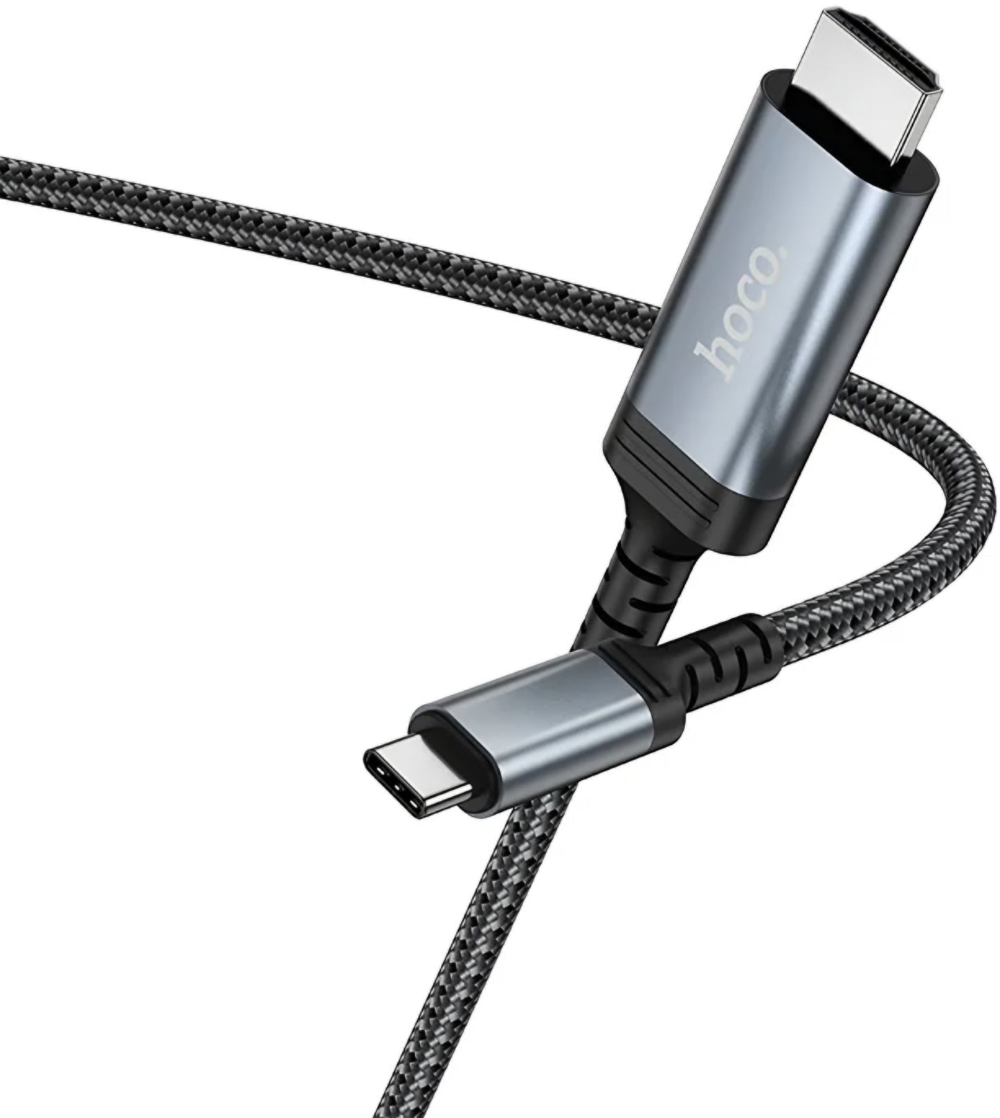Audio i video kabel USB-C - HDMI HOCO UA43, 1.8m, sivi