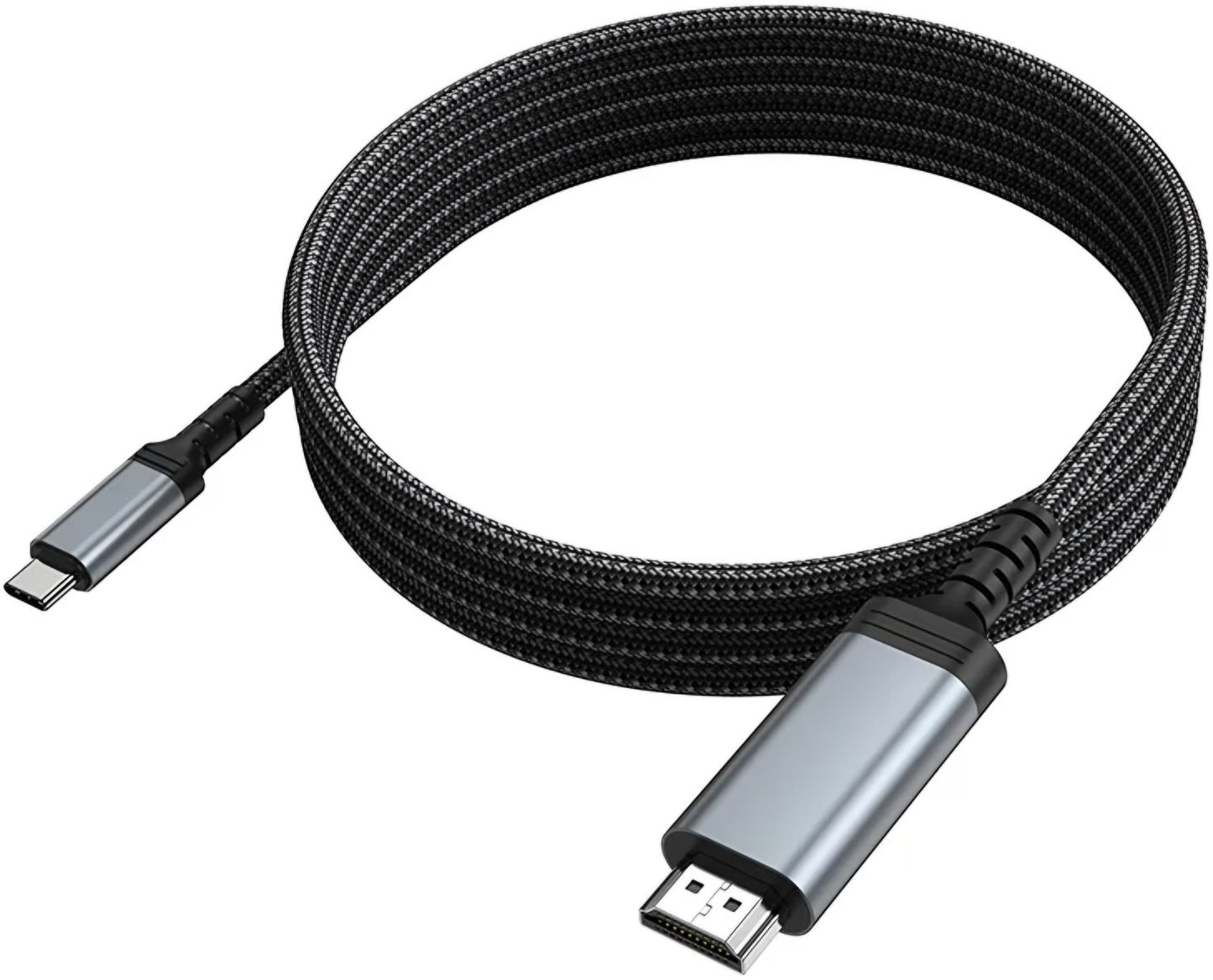 Audio i video kabel USB-C - HDMI HOCO UA43, 1.8m, sivi