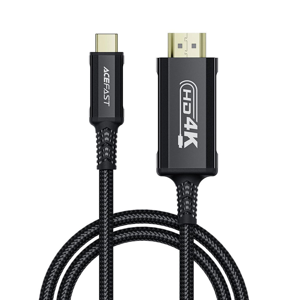 Audio i Video kabel USB-C - HDMI Acefast C1-10, 1.8m, Crni