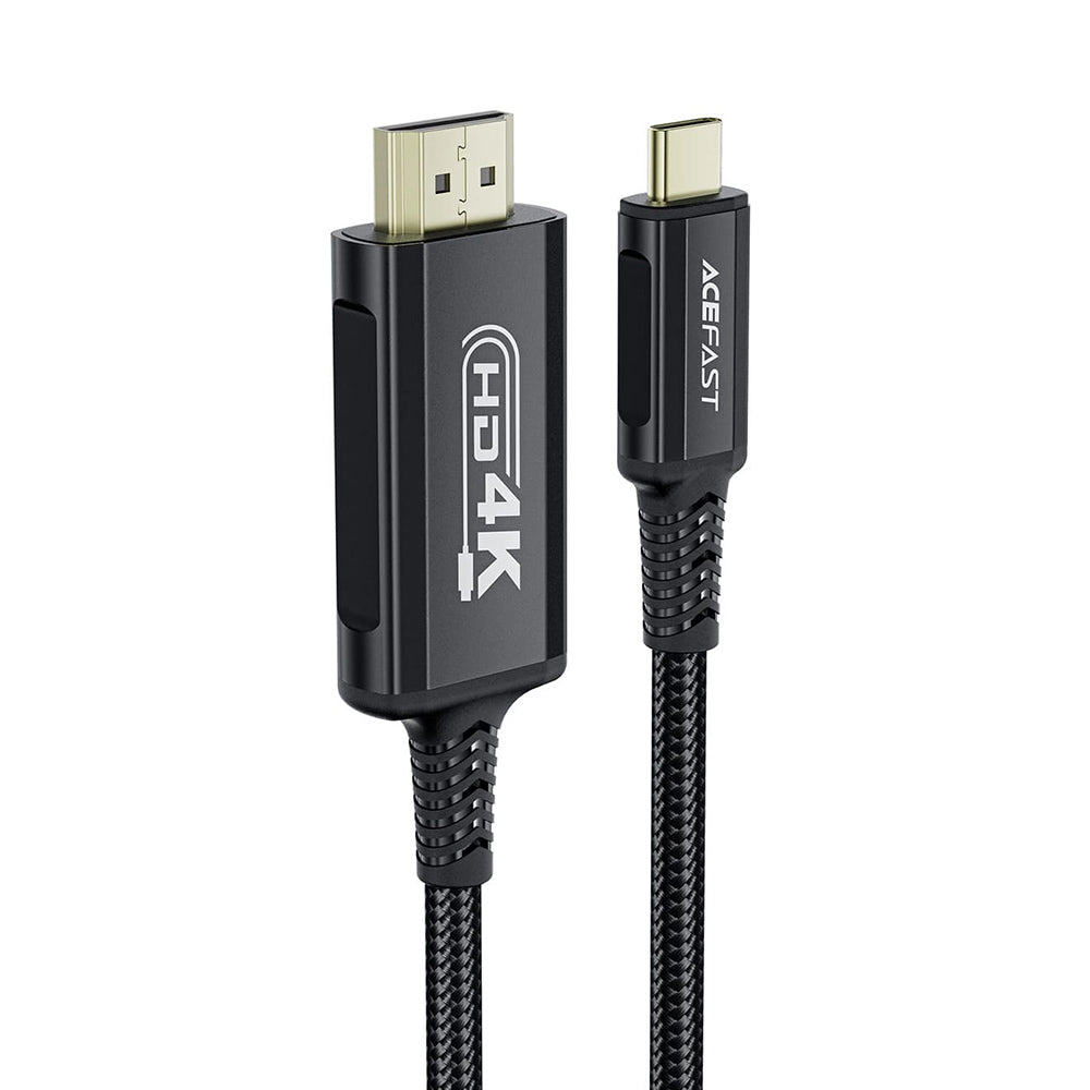 Audio i Video kabel USB-C - HDMI Acefast C1-10, 1.8m, Crni