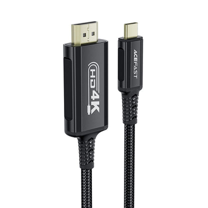 Audio i Video kabel USB-C - HDMI Acefast C1-10, 1.8m, Crni