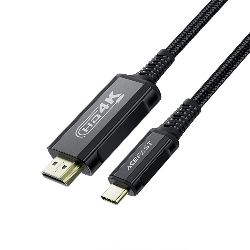 Audio i Video kabel USB-C - HDMI Acefast C1-10, 1.8m, Crni
