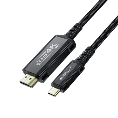 Audio i Video kabel USB-C - HDMI Acefast C1-10, 1.8m, Crni