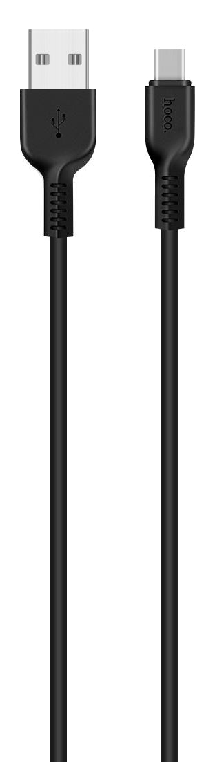 USB-A - USB-C HOCO Flash X20 kabel za prijenos podataka i punjenje, 18W, 1m, crni