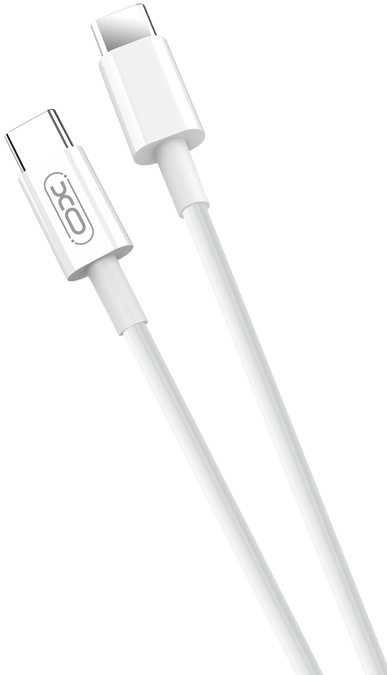 Kabel za podatke i punjenje USB-C - USB-C XO Design NB124, 40W, 1m, Bijeli